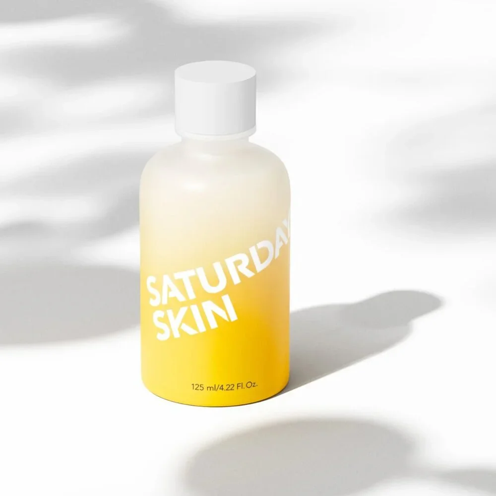 Saturday Skin Yuzu Vitamin C Brightening Toner 125ml New Sealed Glow K-Beauty